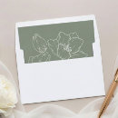 Search for floral envelope liners Minimalist