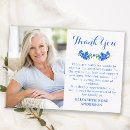 Search for modern funeral cards Blue