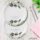 Search for olive green paper plates Watercolor