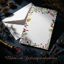 Search for blank frame invitations Floral