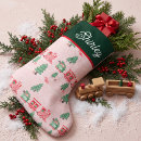 Search for vintage christmas stockings Train