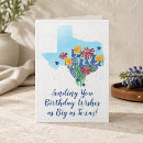 Search for texas birthday cards Bluebonnets