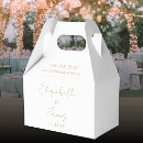 Search for thank you wedding favor boxes Modern elegant