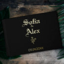 Search for gothic wedding guest books Vintage