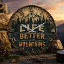 Search for mountain clocks Cabin