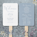 Search for dusty blue wedding programs Spring summer fall winter