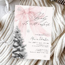 Search for pink and silver baby shower invitations Coquette
