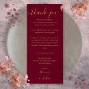 Search for burgundy place cards Simple