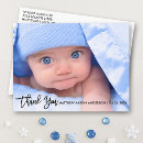 Search for birthday thank you postcards Baby