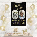 Search for look whos 60 Black and gold