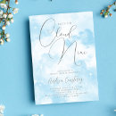 Search for clouds bridal shower invitations Dreamy