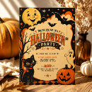 Search for retro halloween invitations Vintage