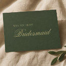 Search for sage green bridesmaid cards Modern