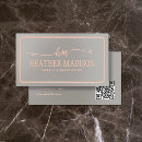Search for rose gold foil business cards Makeup artist