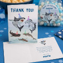 Search for shark thank you cards Pool party