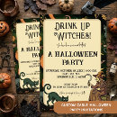 Search for drink up witches Trendy modern watercolor funny