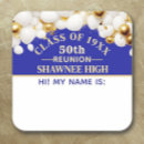 Search for class reunion stickers Blue