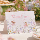 Search for fairy thank you cards Watercolor