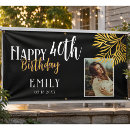 Search for 40th birthday backdrops Elegant