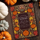 Search for vintage thanksgiving invitations Turkey