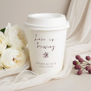 Search for wedding paper cups Botanical