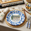 Search for mahjong plates Chinoiserie