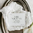 Search for groomsman bridesmaid cards Minimalist