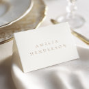 Search for bride and groom place cards Minimalist