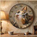Search for cat clocks Pet lover