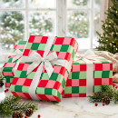 Search for pink green christmas wrapping paper Stripes