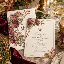 Search for wine colored wedding invitations For her