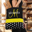 Search for black and white tote bags Girly
