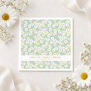 Search for daisy napkins Bridal shower