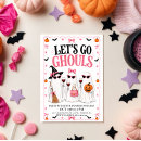 Search for pink halloween invitations Ghosts