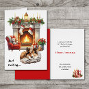 Search for sheltie christmas cards Fireplace