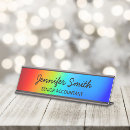 Search for rainbow name plates Gradient