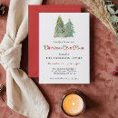 Search for open house christmas invitations Watercolor