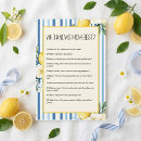 Search for lemon baby shower games Mom to be