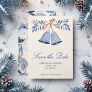 Search for holiday wedding save the dates Greenery