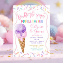 Search for double the fun invitations For her