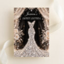 Search for elegant sweet 16 invitations Silver
