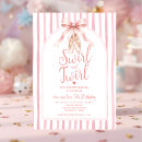 Search for ballet invitations Pink bow