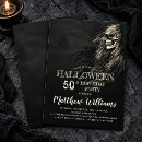 Search for spooky birthday invitations Skeleton