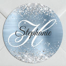 Search for silver metallic stickers Sparkle