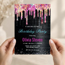 Search for the black unicorn invitations For her