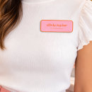 Search for retail name tags Branded