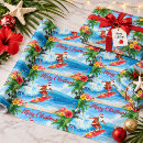 Search for florida wrapping paper Tropical christmas