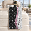 Search for rhinestone luggage tags For her
