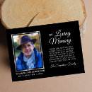 Search for in loving memory thank you cards Memorial