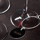 Search for wine charms Black